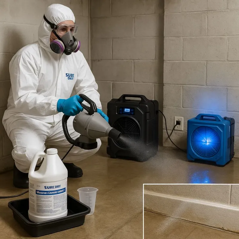 Sanitization and Odor Removal process in Marquette, MI