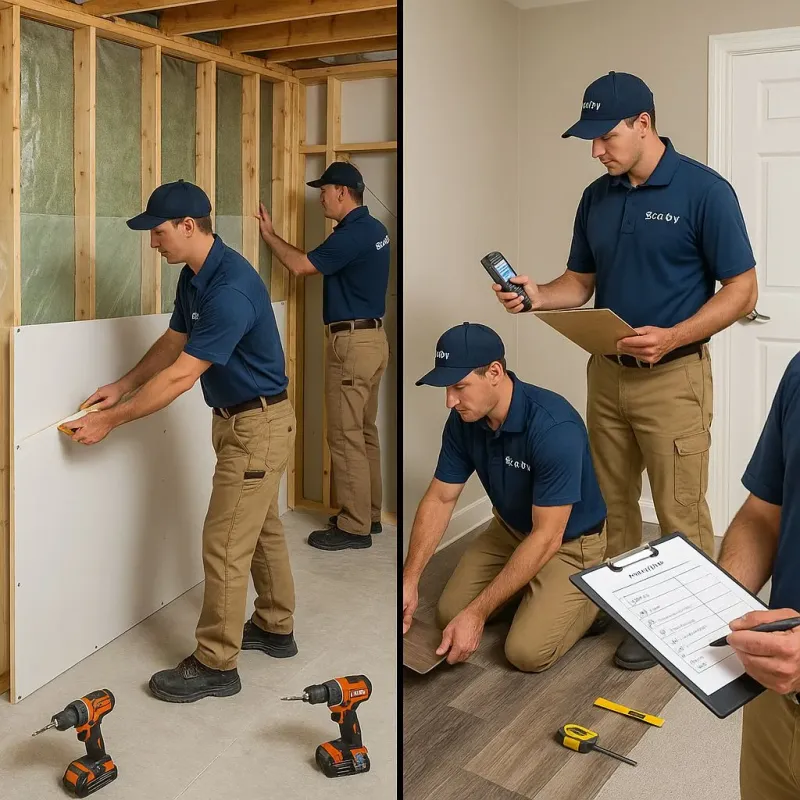 Repairs and Reconstruction process in Marquette, MI