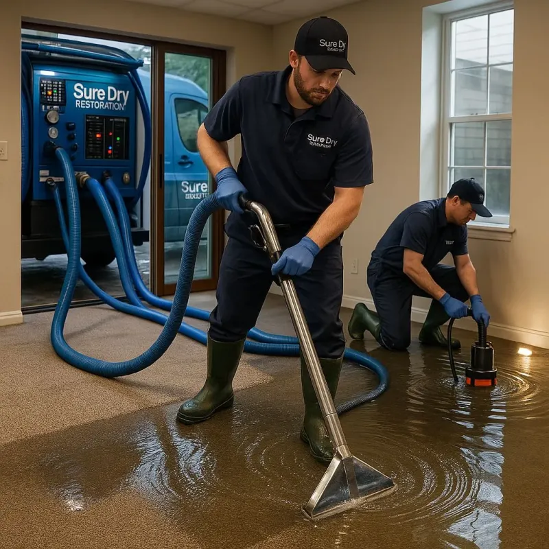 Water Extraction and Removal process in Marquette, MI